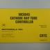 MC6845 Cathode Ray Tube Controller fold-out card