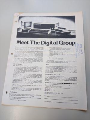 Meet The Digital Group papers