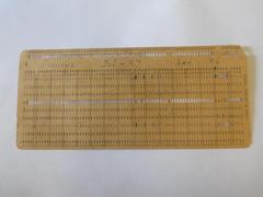 General Purpose 16-Field Punch Card