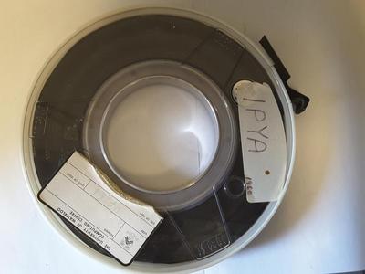 Top view of the IBM Magnetic tape