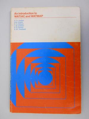Photo of front cover of book