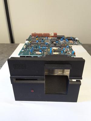 Front view of the floppy disk