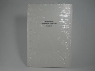 Front of manual