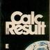 Calc result software handbook