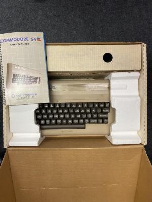 Photo of front Commodore 64