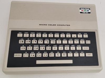 Front of Radio Shack TRS-80 Micro Colour Computer