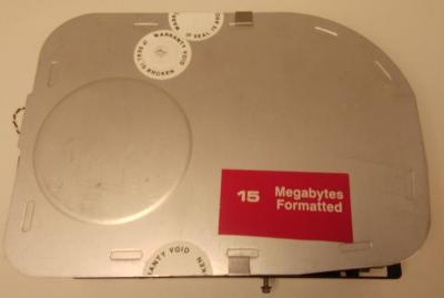 Photo of front of disk