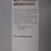 Motorola Memories Selector Guide June 1979