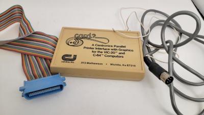 CardCo, Inc Card?+G Centronics Parallel Printer Interface with Graphics for the VIC-20 and Commodore 64 - main