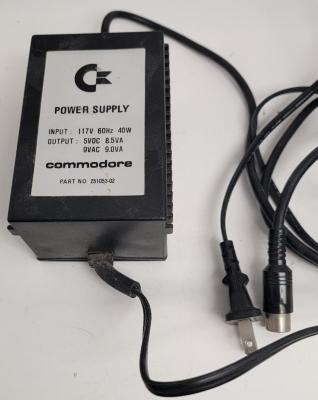 Commodore 64 power supply - top