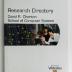 Research Directory: David R. Chariton School of Computer Science 2008-2009