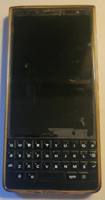 Front of BlackBerry Key2