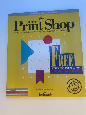 The New Print Shop Designs by Broderbund