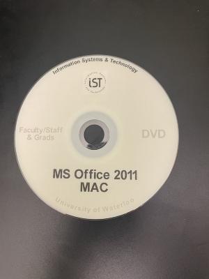 Microsoft Office 2011 Mac IST DVD