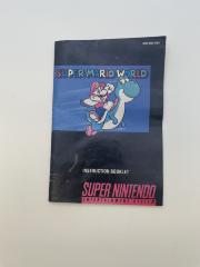 Super NES Instruction Booklet