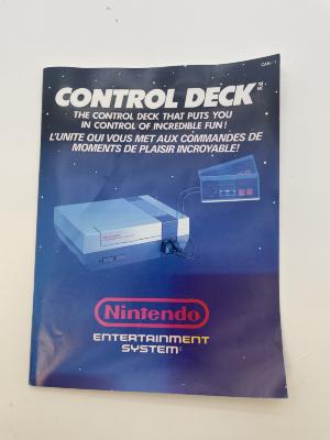Nintendo NES Control Deck Manual
